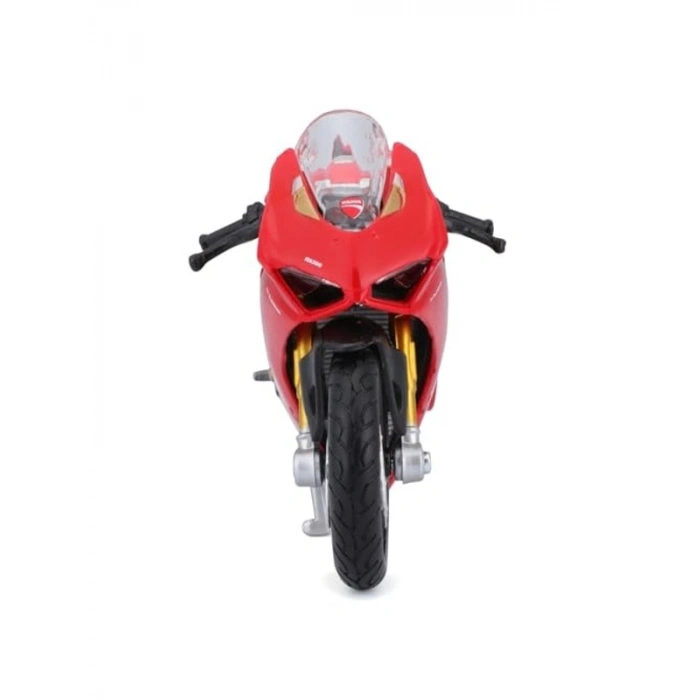 1:18 Ölçekli Siyah Ducati Panigale V4 Modeli, 17 x 7 x 10,8 cm Ölçülerinde