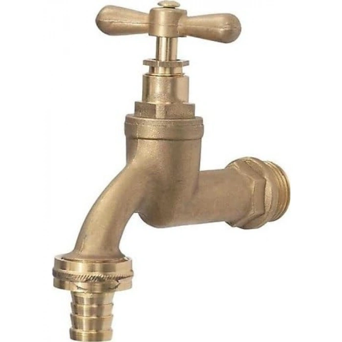 1/2 Sarı Rekorlu Bahçe Lavabo Musluğu