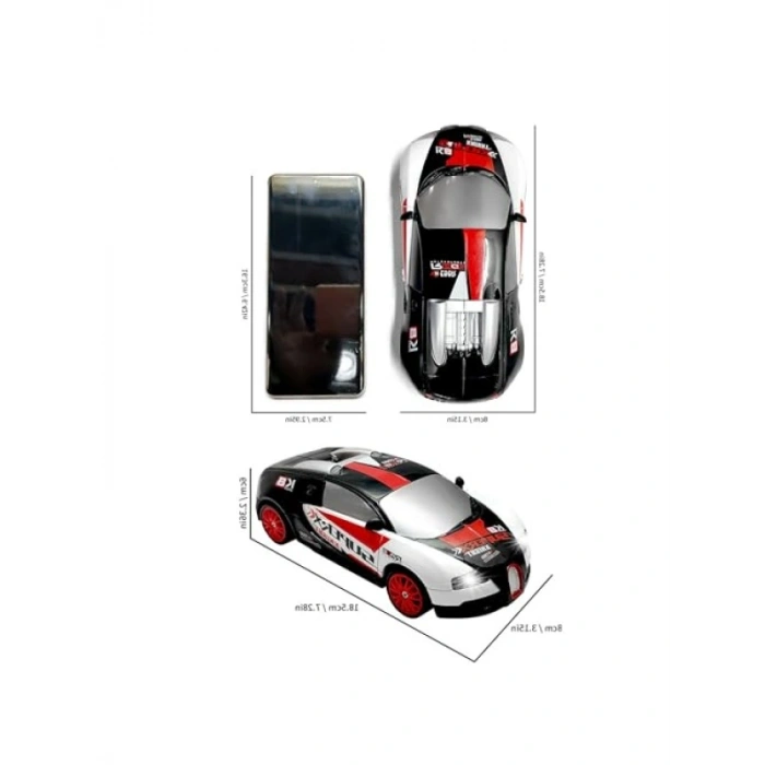 1:24 Ölçekli 4x4 Uzaktan Kumandalı Drift Araba