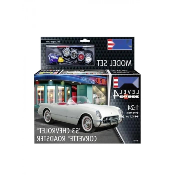 1:24 Ölçekli 53 Chevrolet Corvette Model Kiti
