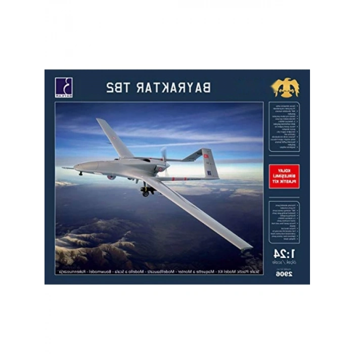 1/24 Ölçekli Bayraktar TB2 Modeli