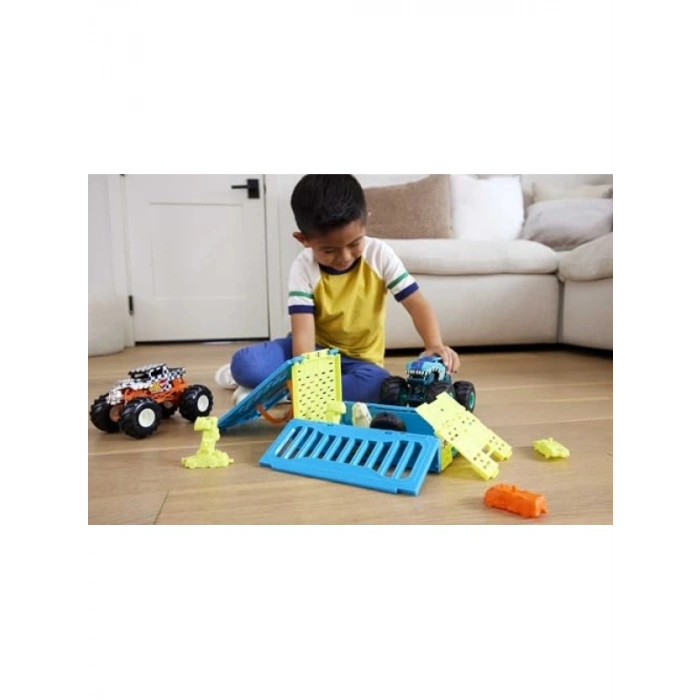 1:24 Ölçekli Mega Wrex Çarpışma Kafesi ile Eğlenceli Oyun Seti