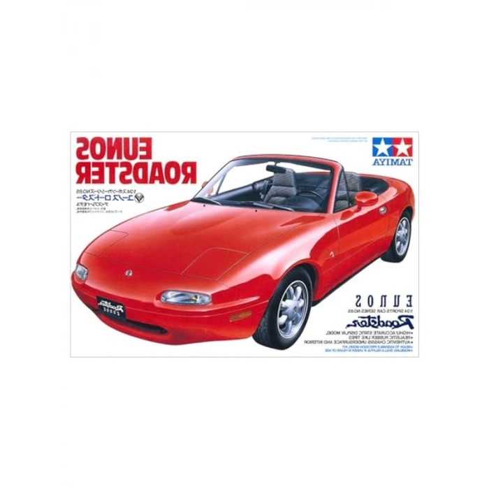 1/24 Ölçekte Eunos Roadster Plastik Araba Maket Kiti, Hobi Severler İçin