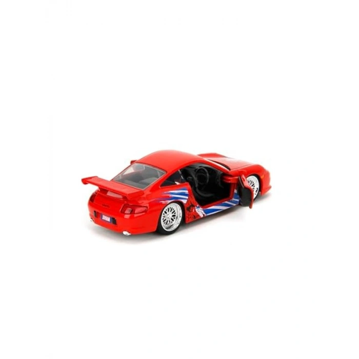 1:32 Ölçekli Spider-Man Porsche 911 GT3 RS, Koleksiyon İçin Özel Araç