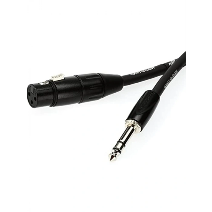 1/4 İnç TRS - XLR Ses Kablosu, 1,7 m Uzunluk