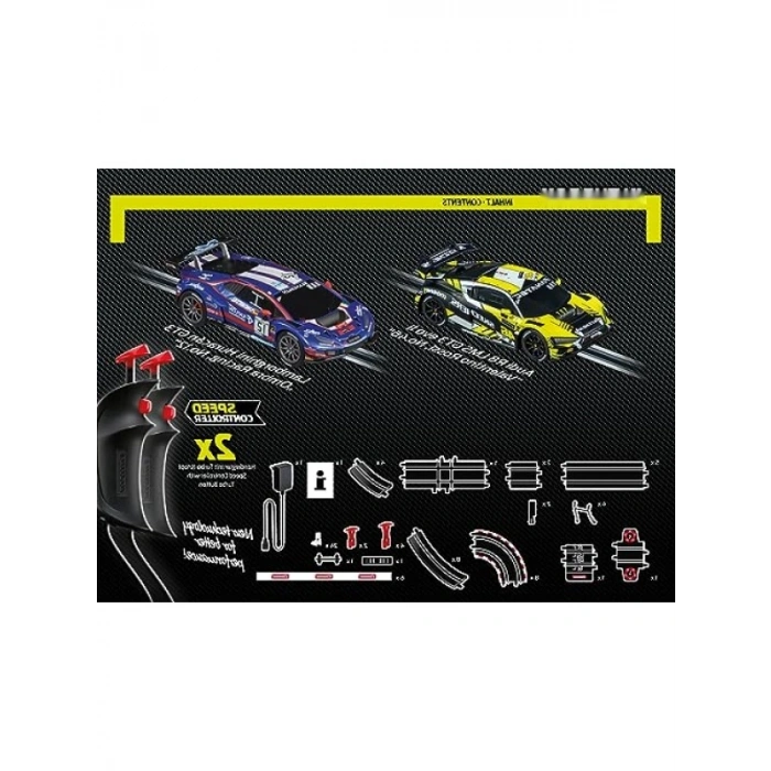 1:43 Ölçekli GT Yarış Arabası Seti