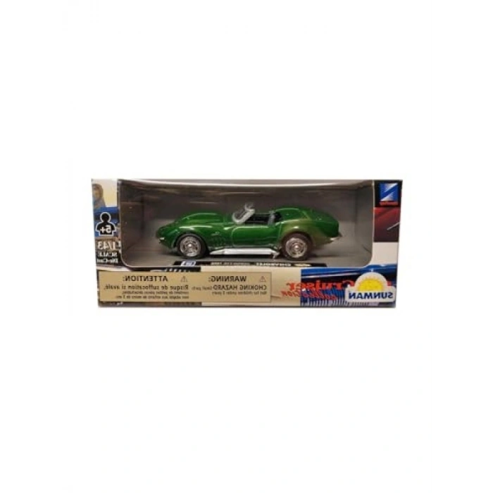 1:43 Ölçekli Metal Koleksiyon Araba - 1969 Chevrolet Corvette