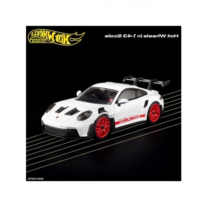 1:43 Ölçekli Porsche GT3-RS, Çok Renkli Oyun Aracı