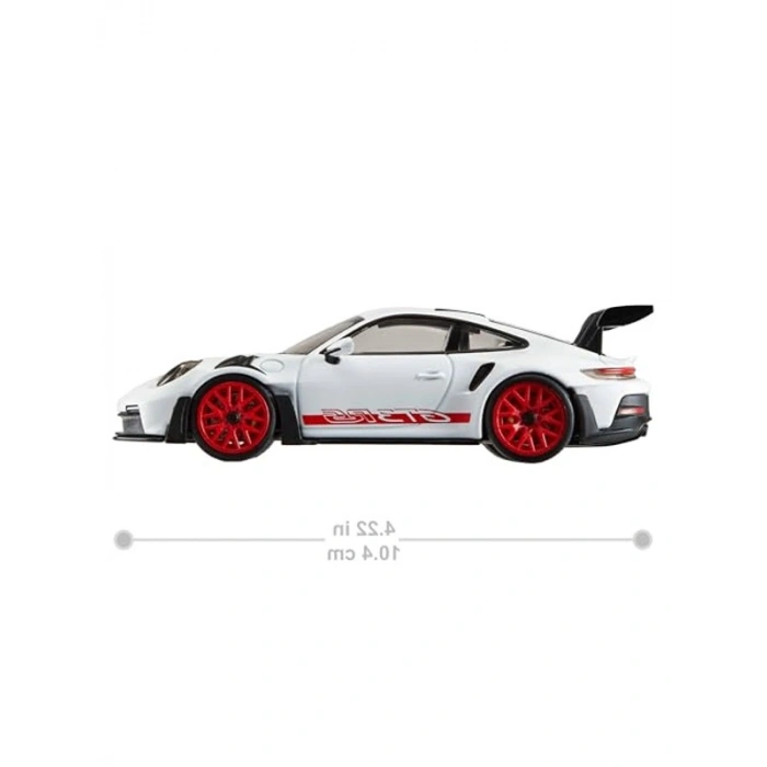 1:43 Ölçekli Porsche GT3-RS, Çok Renkli Oyun Aracı