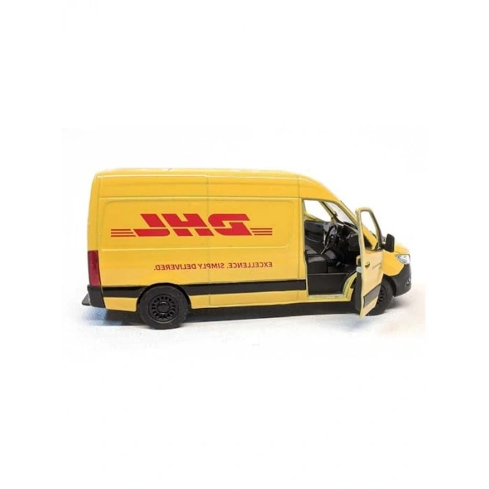 1:46 Ölçekli Döküm Metal Model Oyuncak Kargo Van