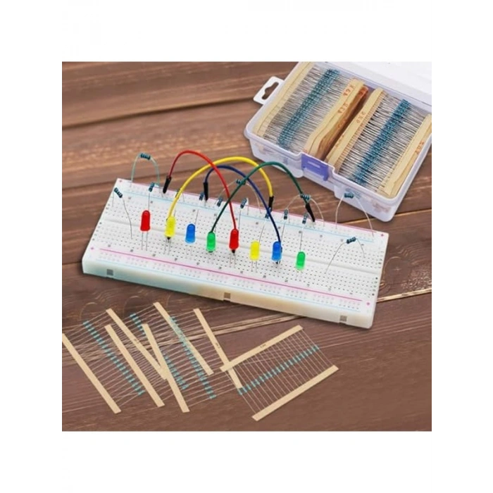 Direnç Seti, 1 Ohm - 10 Mega Ohm Arası 130 Çeşit 2600 Parça