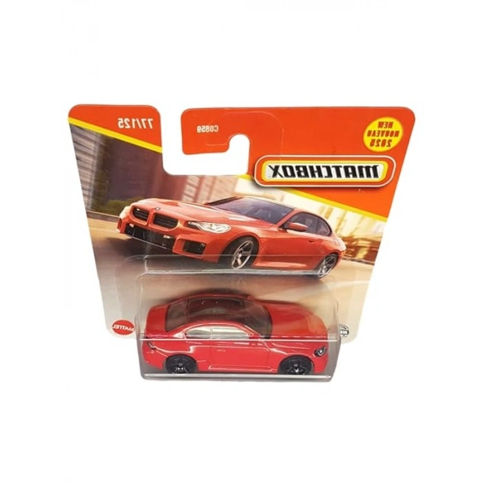 1:64 Ölçekli BMW M2 Model Araba, Kırmızı Metalik Tasarım