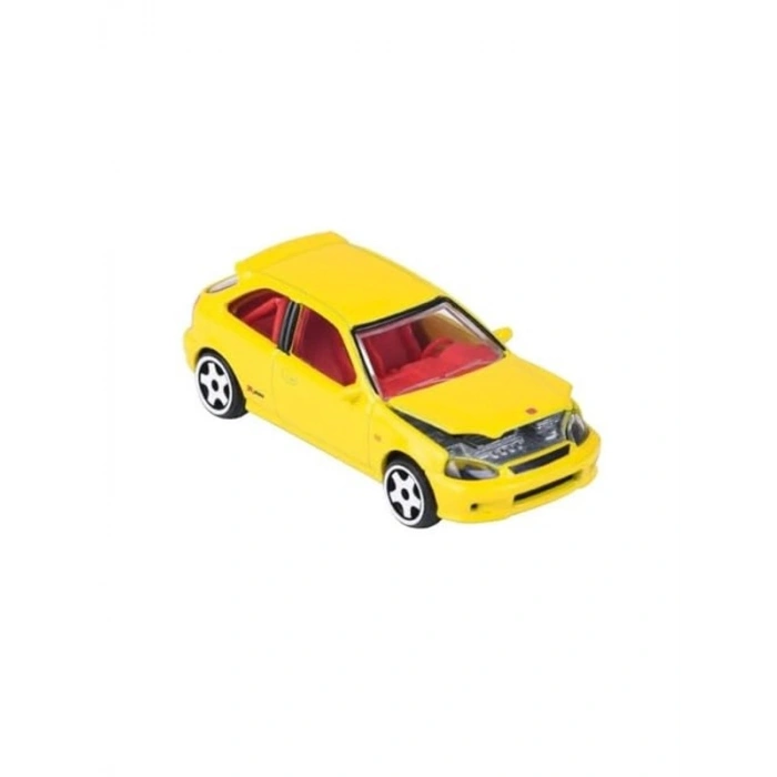 1:64 Ölçekli Honda Civic TYPE R EK9 Diecast Modeli