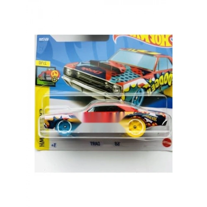 1:64 Ölçekli Kırmızı Dodge Dart Model Araç