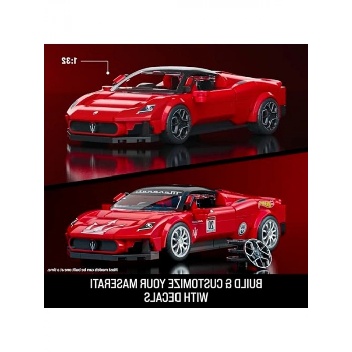 1:64 Ölçekli Maserati Araç, Hot Wheels Koleksiyonu için Şık Tasarım