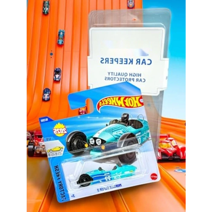 1/64 Ölçekli Morgan Super 3 Model Araç - Turkuaz Mavi