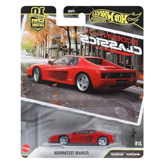 1:64 Ölçekli Testarossa Seti, Hot Wheels Temalı Koleksiyonluk Oyun Fırsatı