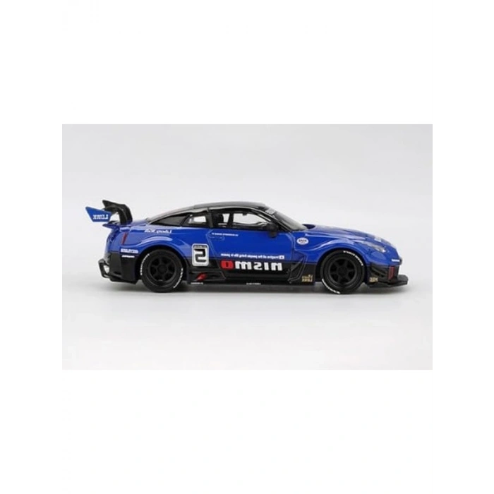 1/65 Ölçekli Nissan 35GT-RR Model Araba, mavi renk