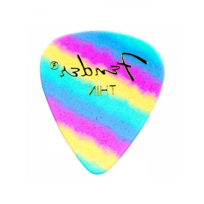 1 Adet Gitar Penası - İnce Rainbow Tasarım
