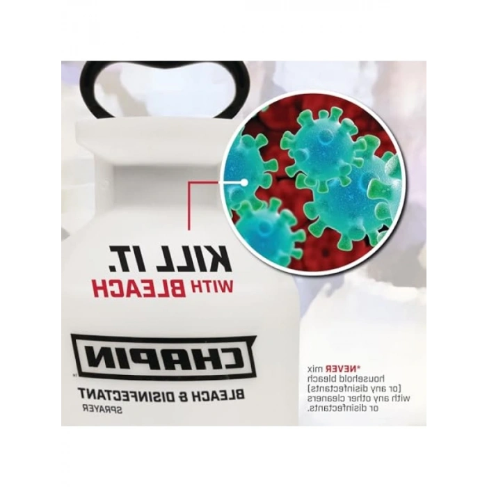 1 Galon Çamaşır Suyu Püskürtücü, Bonus Sprey Kalkanı ile