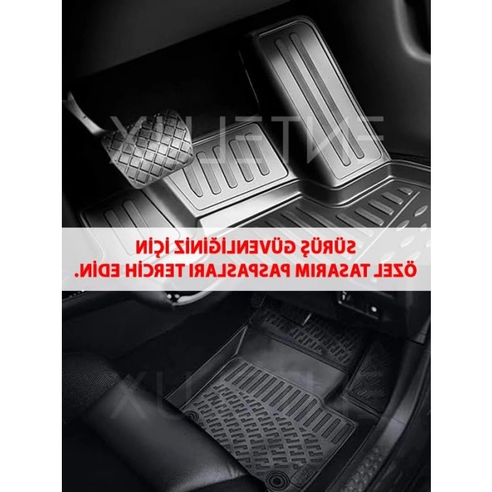 1. Kalite Paspas ve Bagaj Havuzu, Mercedes GLB Uyumlu