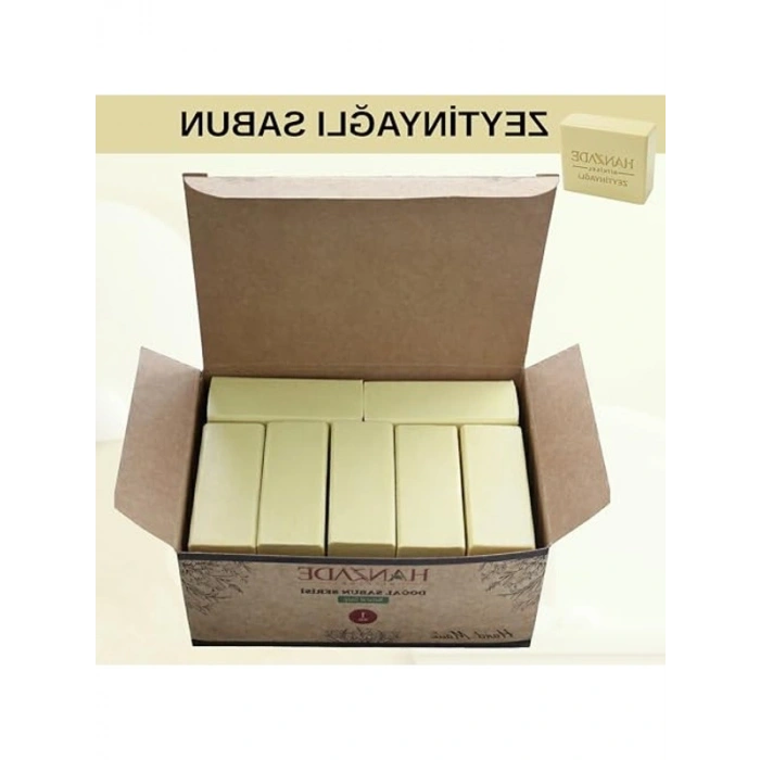 1 Kg Doğal El Yapımı Zeytinyağlı Sabun, Bitkisel ve Besleyici