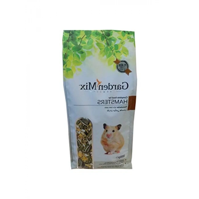 1 Kg Kapasiteli Garden Mix Platin Seri Hamster Yemi