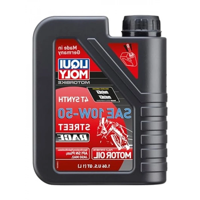 1 Litre 10W-50 Sentez Motor Yağı, Motosiklet İçin Yüksek Performans