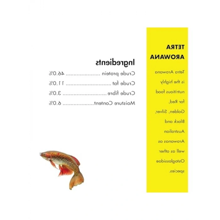 1 Litre Ağırlığında Arowana Balık Yemi, 340 Gr