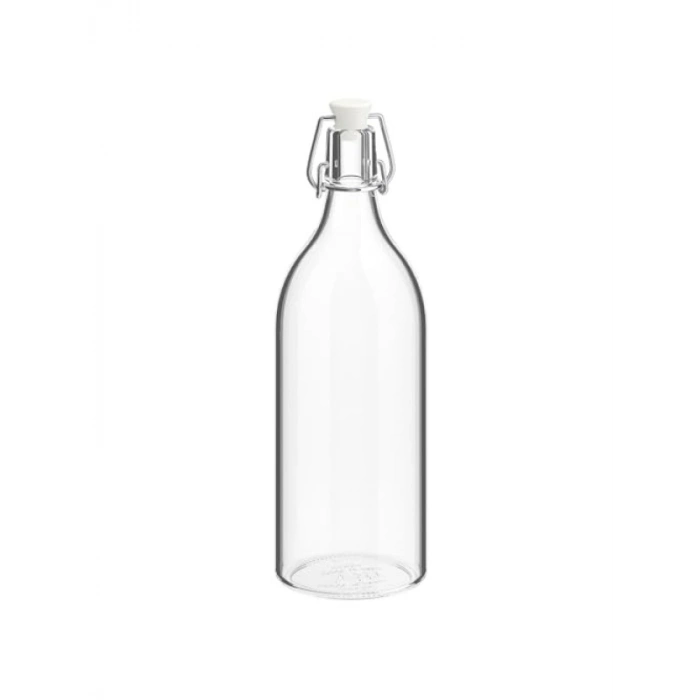 1 Litre Kapasiteli Cam Su Şişesi