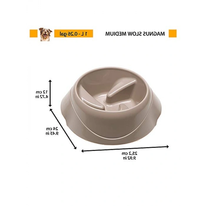 1 Litre Kapasiteli Otomatik Mama ve Su Kabı