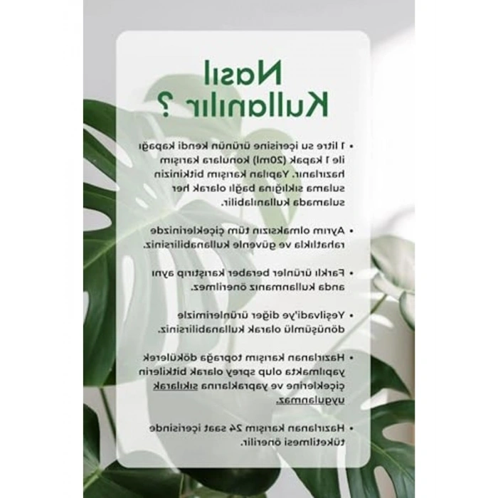 1 Litre Sıvı Solucan Gübresi, Toprağı Zenginleştirir