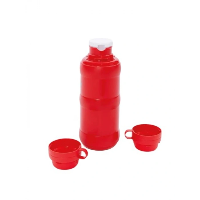 1 Litre Termos, Kırmızı Renk Seçeneği