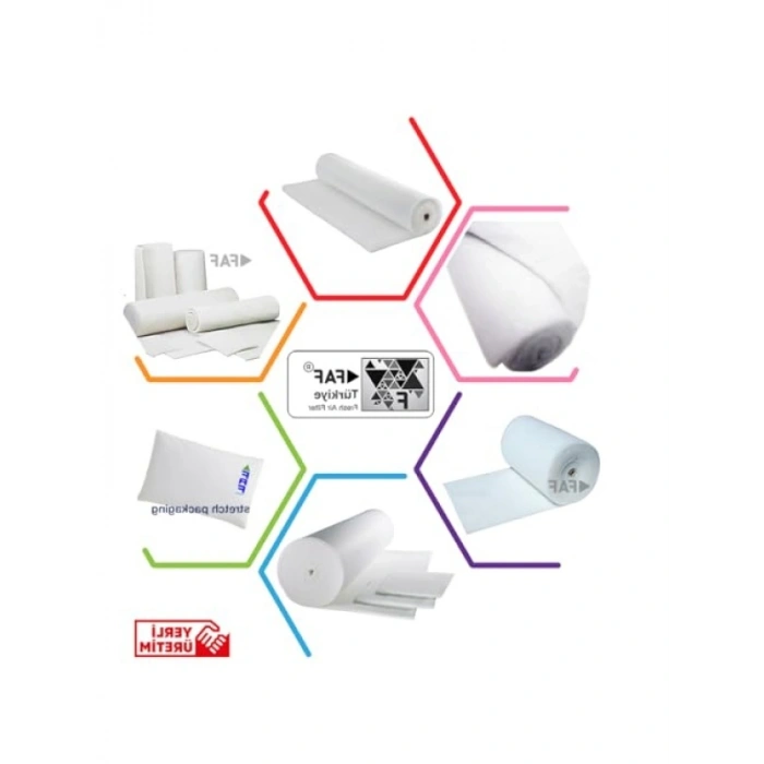 1 M² Elyaf Filtre G4 Sınıfı - 15-18MM Kalınlık