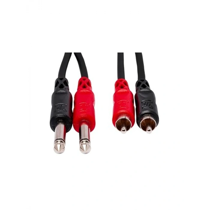 1 Metre Uzunluğunda 1/4 inç TS - RCA Balanssız Kablo