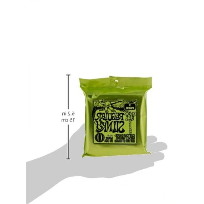 10-46 Kalınlığında Elektro Gitar Telleri - 3lü Paket