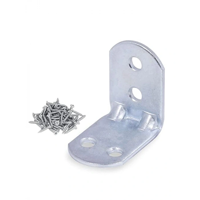 10 Adet 30x30x22 mm L Demir Gönye - Mobilya Bağlantı Elemanı
