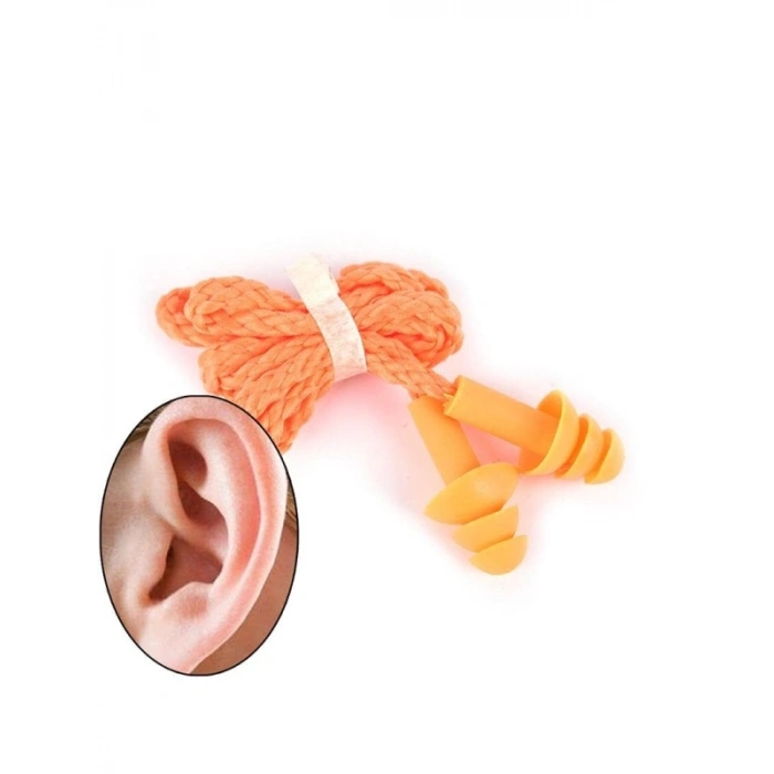 10 Adet Gürültü ve Suya Karşı Kulak Tıkacı, 24 dB