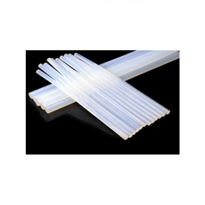 10 Adet İnce Şeffaf Silikon - 7mm Çapında ve 30cm Uzunluğunda