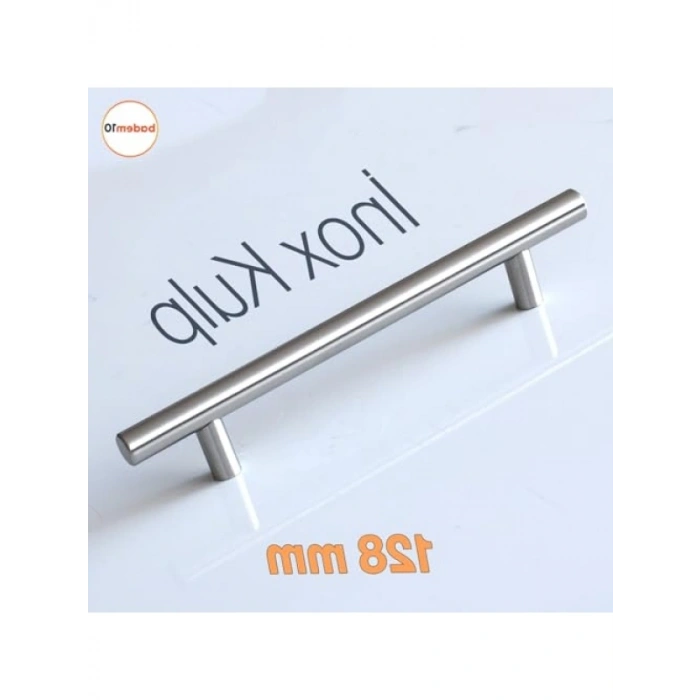 10 Adet İnox Metal Kulp - 128 mm