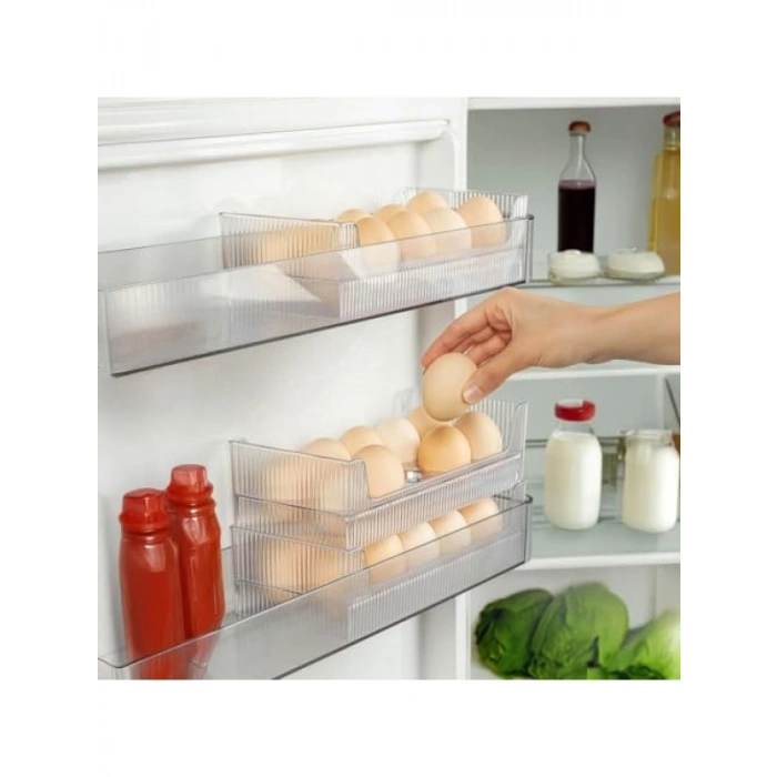 10 Adet Yumurta Saklama Kutusu, Şeffaf, BPA İçermeyen