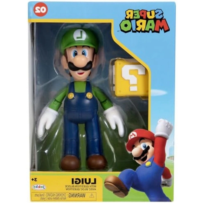 10 cm Boyutunda Luigi Figürü ile Koleksiyon Kutusu
