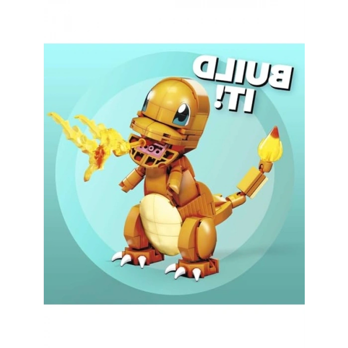 10 cm Eklemleri Bükülebilen Charmander Yapım Seti (185 Parça)