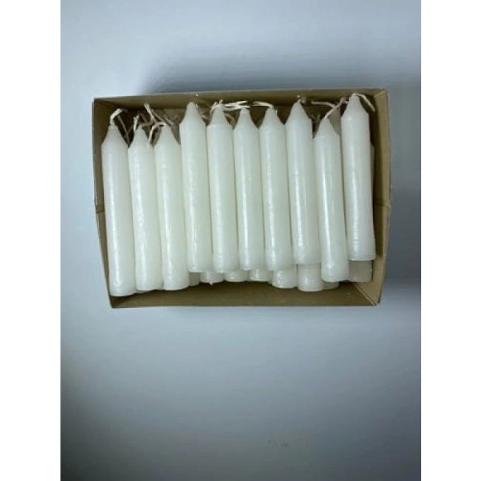 10 cm Uzunlukta 40 Adet Mum Seti