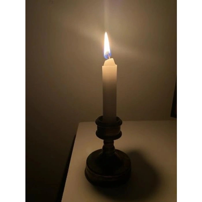 10 cm Uzunlukta 40 Adet Mum Seti