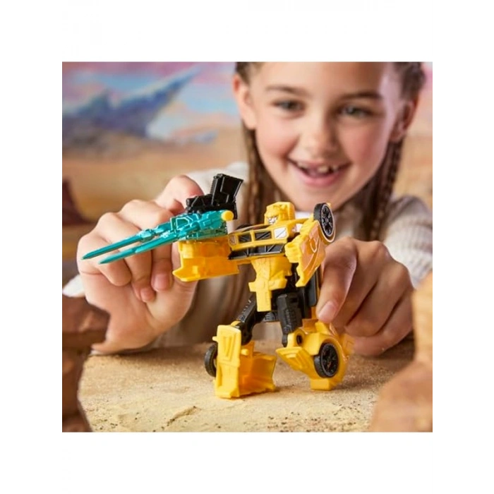 10 cm Yükseklikte Dönüşebilen Robot Aksiyon Figürü