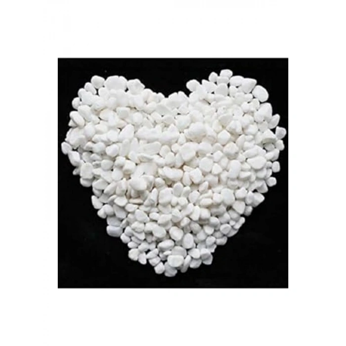 10 Kg Beyaz Dolomit Taş - Bahçe ve Akvaryum İçin