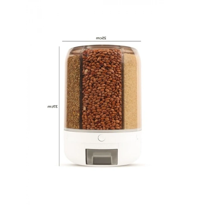 10 Kg Kapasiteli 6 Gözlü Bakliyat Organizeri