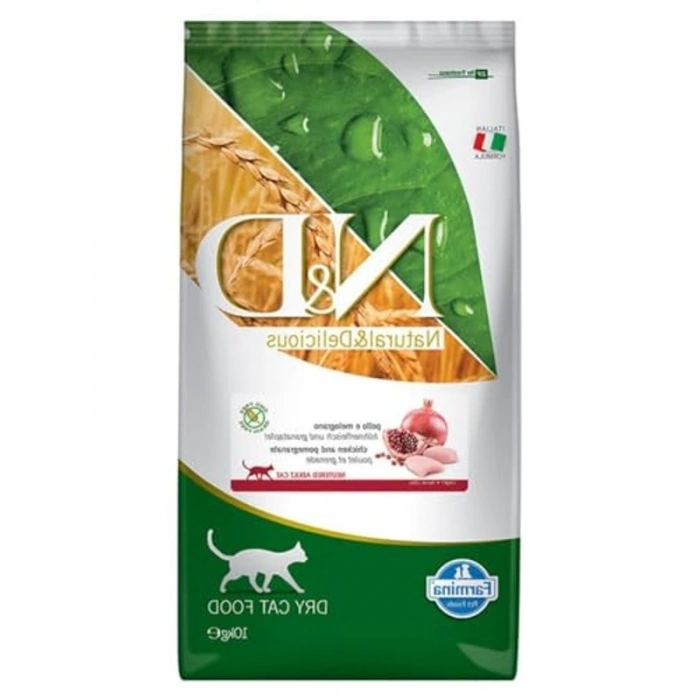 10 Kg Kuru Mama - Tavuk ve Nar Aromalı Kedi Maması
