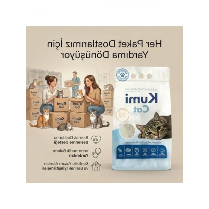 10 L Eko-Premium Kokulu Kedi Kumu, Güçlü Topaklama